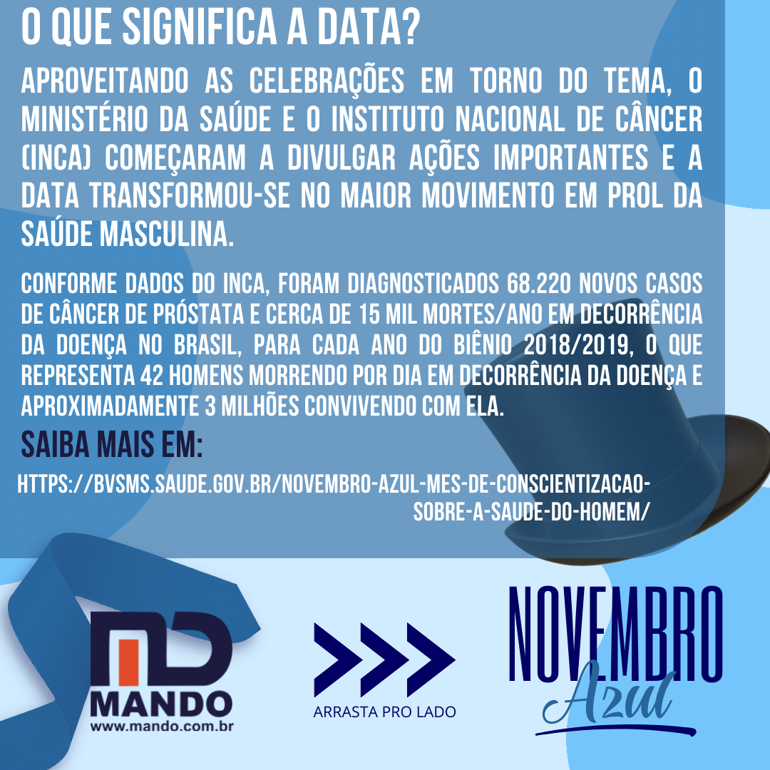 campanha do Novembro Azul