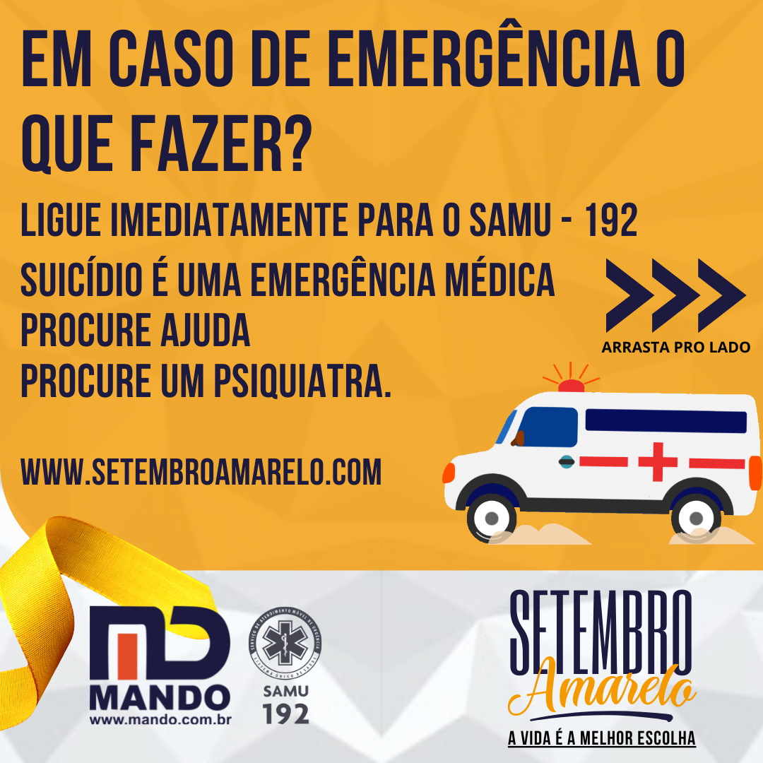 Funcionários juntos para a campanha do Setembro Amarelo
